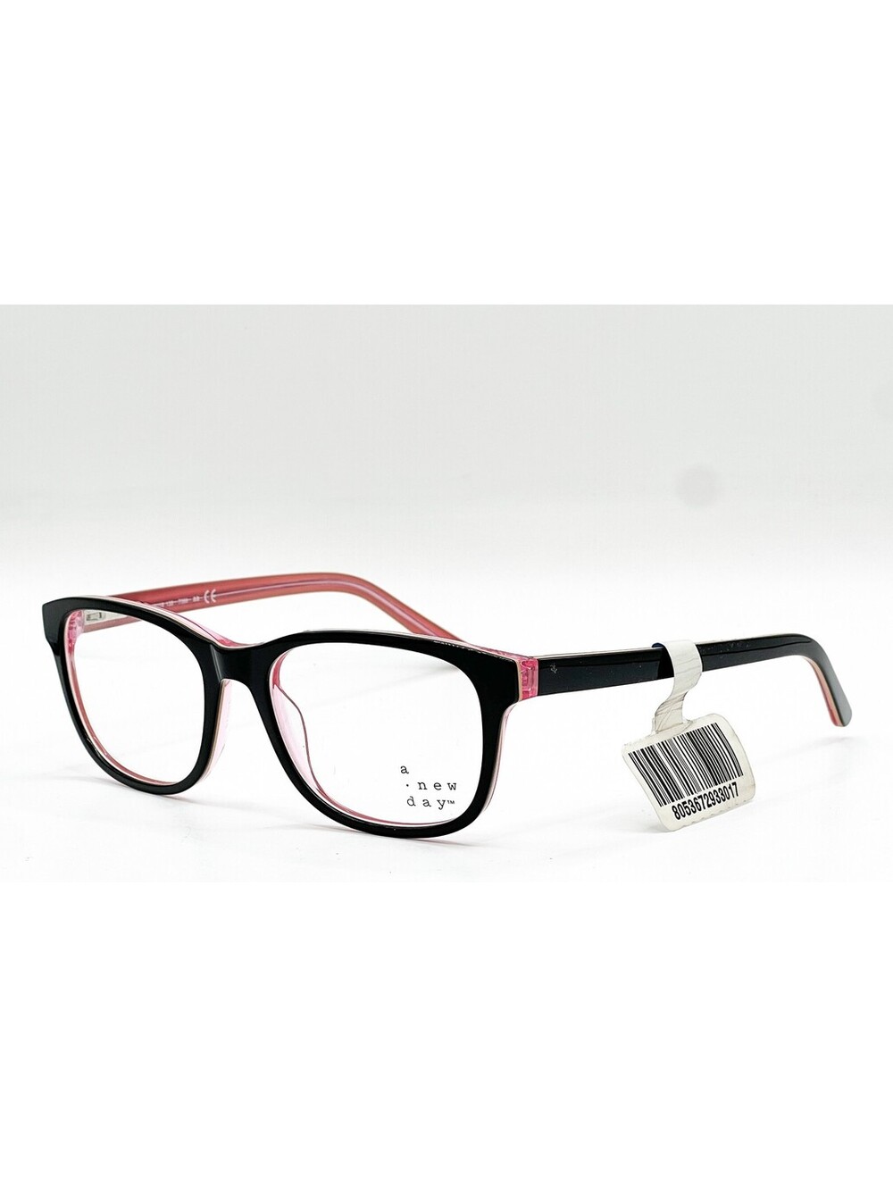 A New Day A3 2050 7066 Black Pink Authentic Eyeglasses 49-16-135